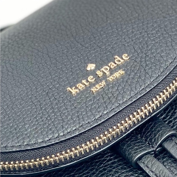 Kate Spade Leila Medium Backpack Black - Picture 8 of 13